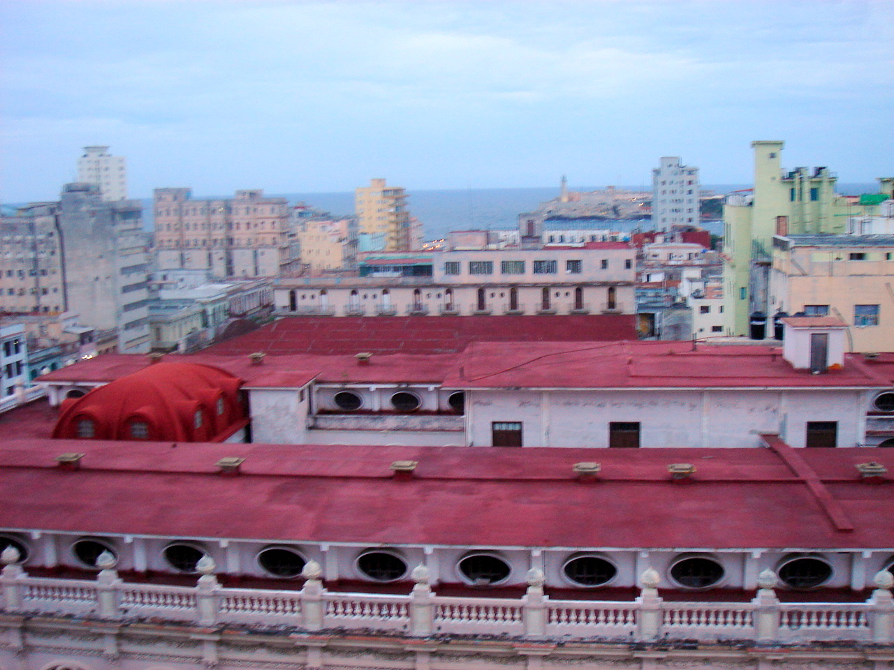 view from old habana's la Hotel Sevilla