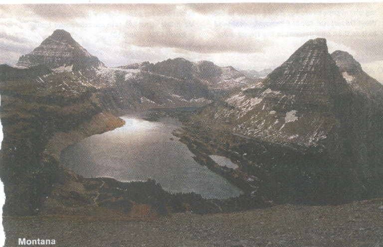 Glacier Park in early twenty-first century...some glaciers left