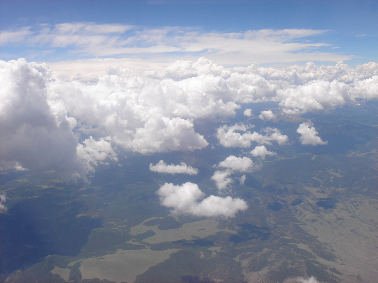 that's Colorado, methinks, far below!