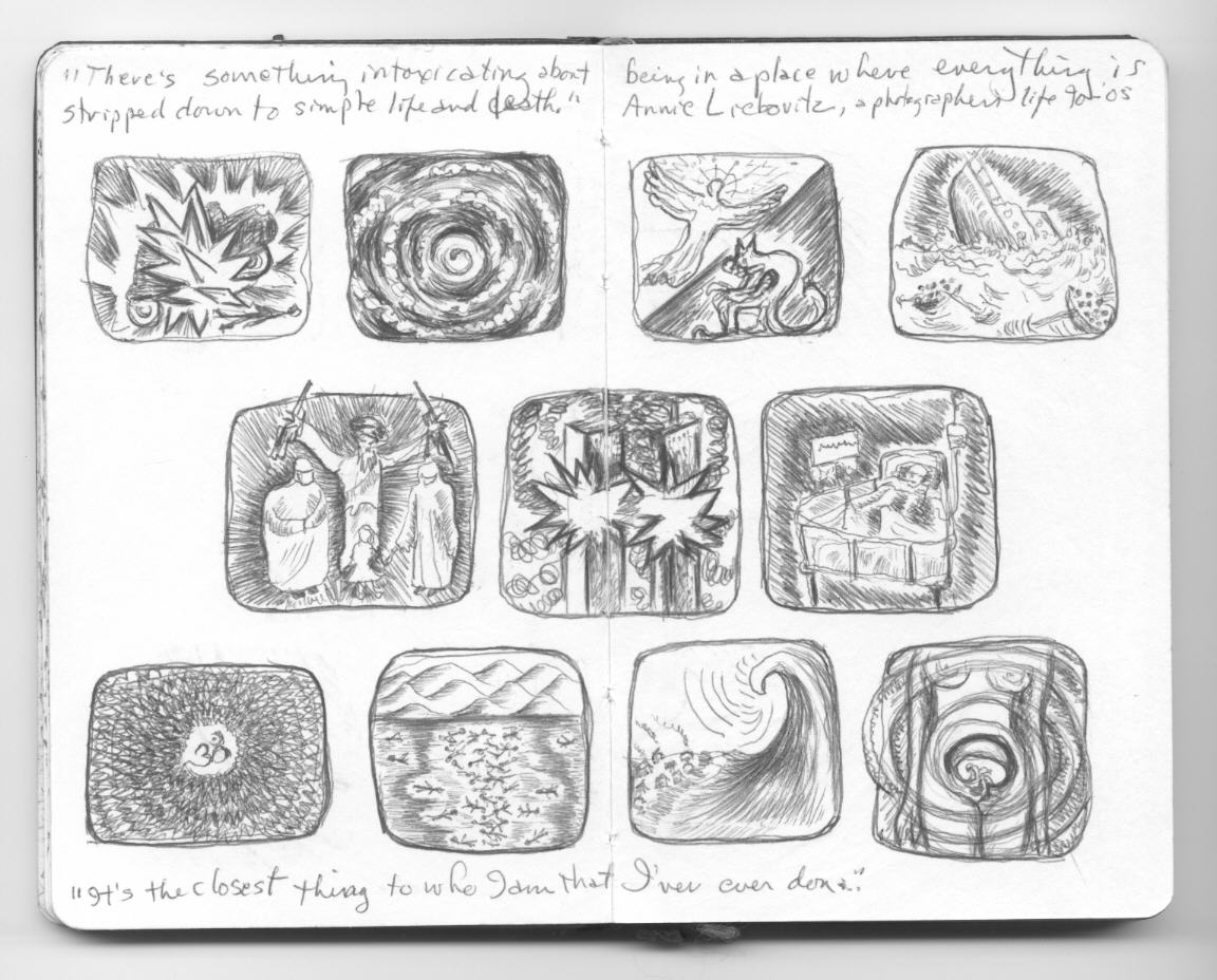 one scene at a time . . . the story of life