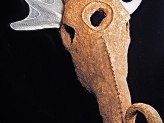 Ganesh Reborn, mixed media, 22x15x9 inches